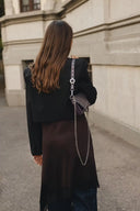 Individual Art Leather - "Rosemary" Dark Plum Nickel