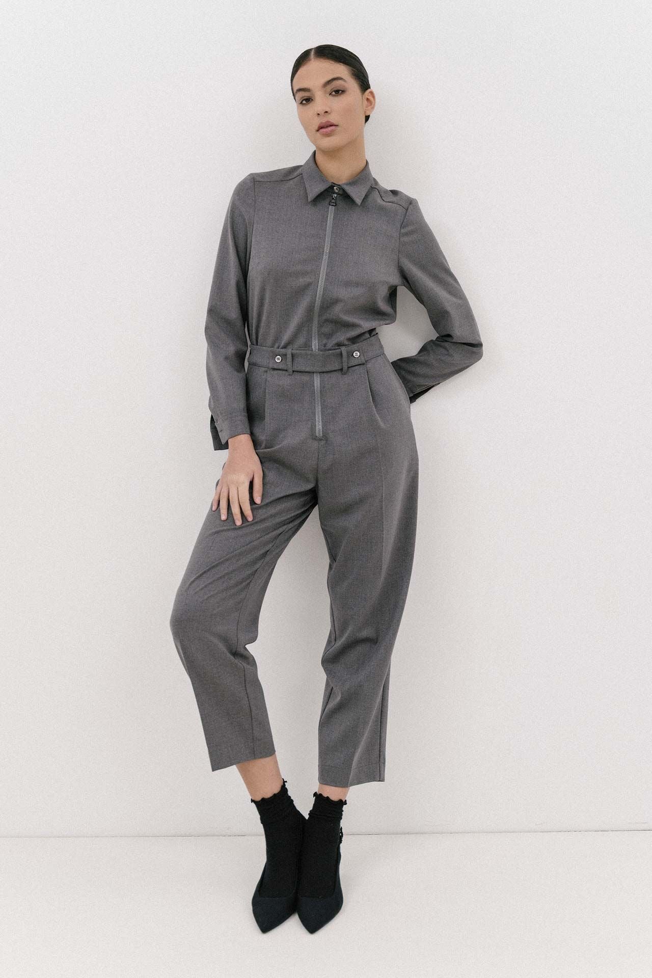 4TAILORS - The Hot Sauce Jumpsuit Grey