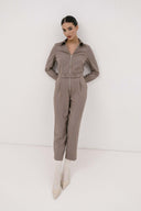 4TAILORS - The Hot Sauce Jumpsuit Beige