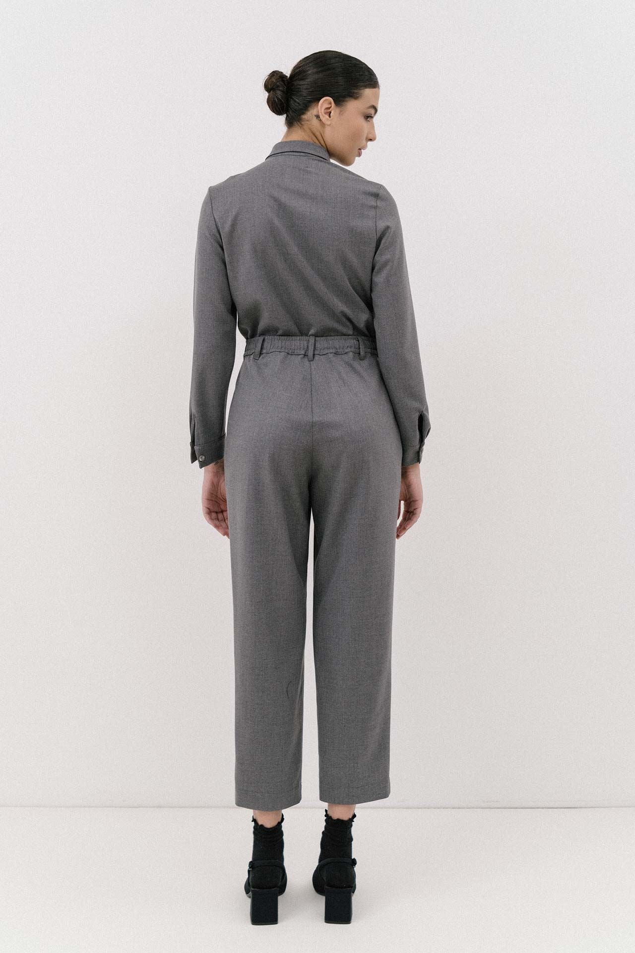 4TAILORS - The Hot Sauce Jumpsuit Grey