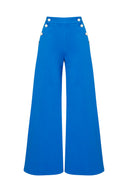 PAOLITA - Lido Blue Nautical Trousers