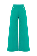 PAOLITA - Lido Green Nautical Trousers