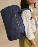 MANEBI - Canvas Weekend Bag La Havana Patriot Blue