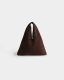 MANEBI x  ALEX RIVIÈRE STUDIO - Suede Louis Bag Brown