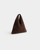 MANEBI x  ALEX RIVIÈRE STUDIO - Suede Louis Bag Brown