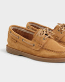MANEBI - Suede Boat Shoes Hamptons Cuero
