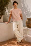 OAS - Nino Linen Pants Beige