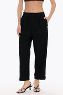 4TAILORS - Oncall Cropped Pants Black