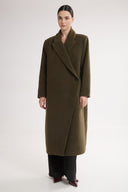 4TAILORS - Snowflake Overcoat Green
