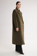4TAILORS - Snowflake Overcoat Green