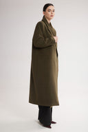 4TAILORS - Snowflake Overcoat Green