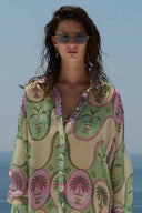 PAOLITA - Palma Helena Silk Shirt