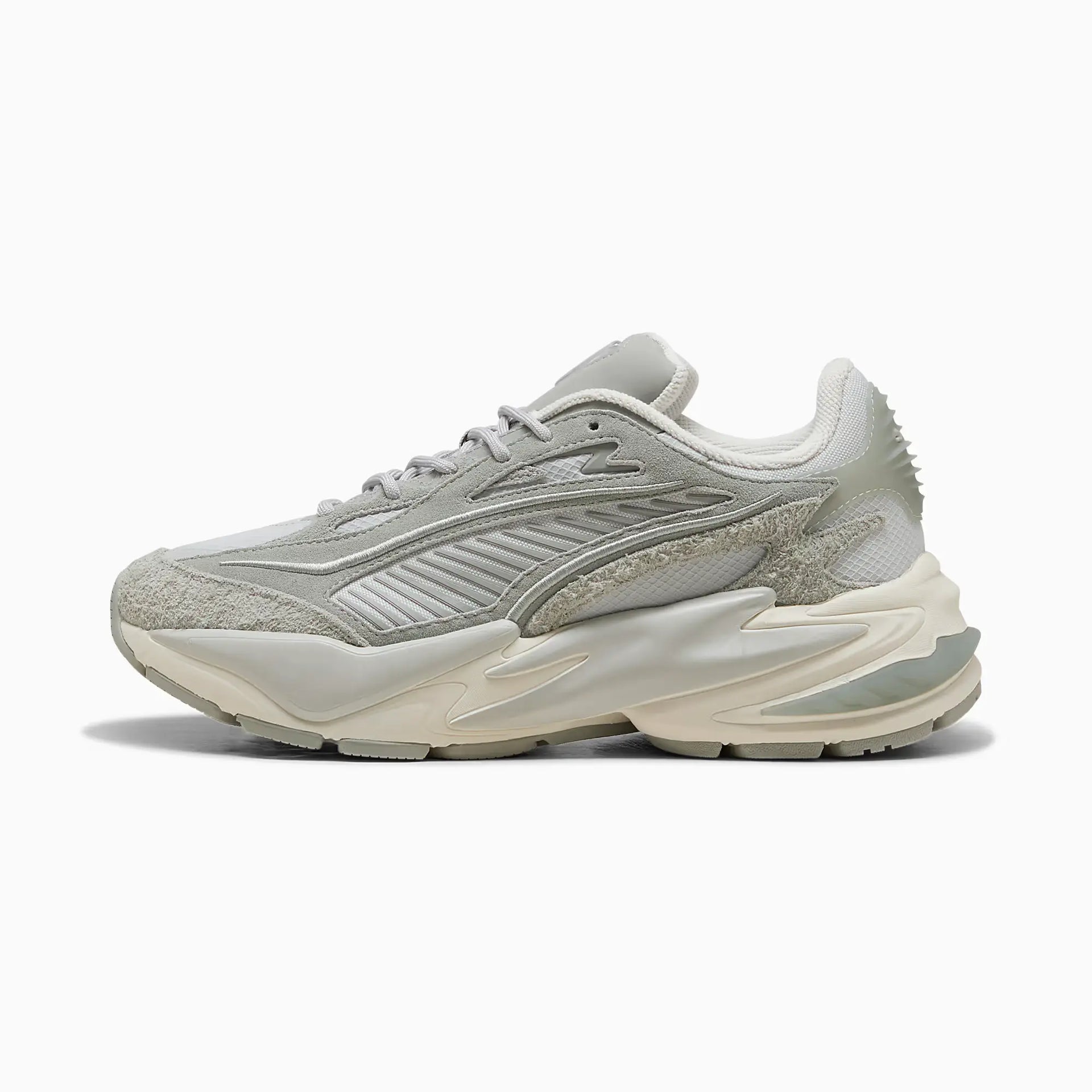 PUMA - RS Surge Hairy Suede Sneakers Cool Light Gray-Vapor Gray