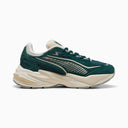 PUMA - RS Surge Hairy Suede Sneakers Green Terrain-Alpine Snow