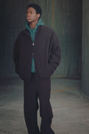 RAINS - Unisex Fleece Zip Jacket Bark