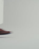 MANEBI - Women Suede Penny Loafers Cocoa