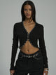 PROJECT SOMA - Vanessa Black Top