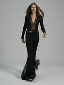 PROJECT SOMA - Orietta Black Bodysuit