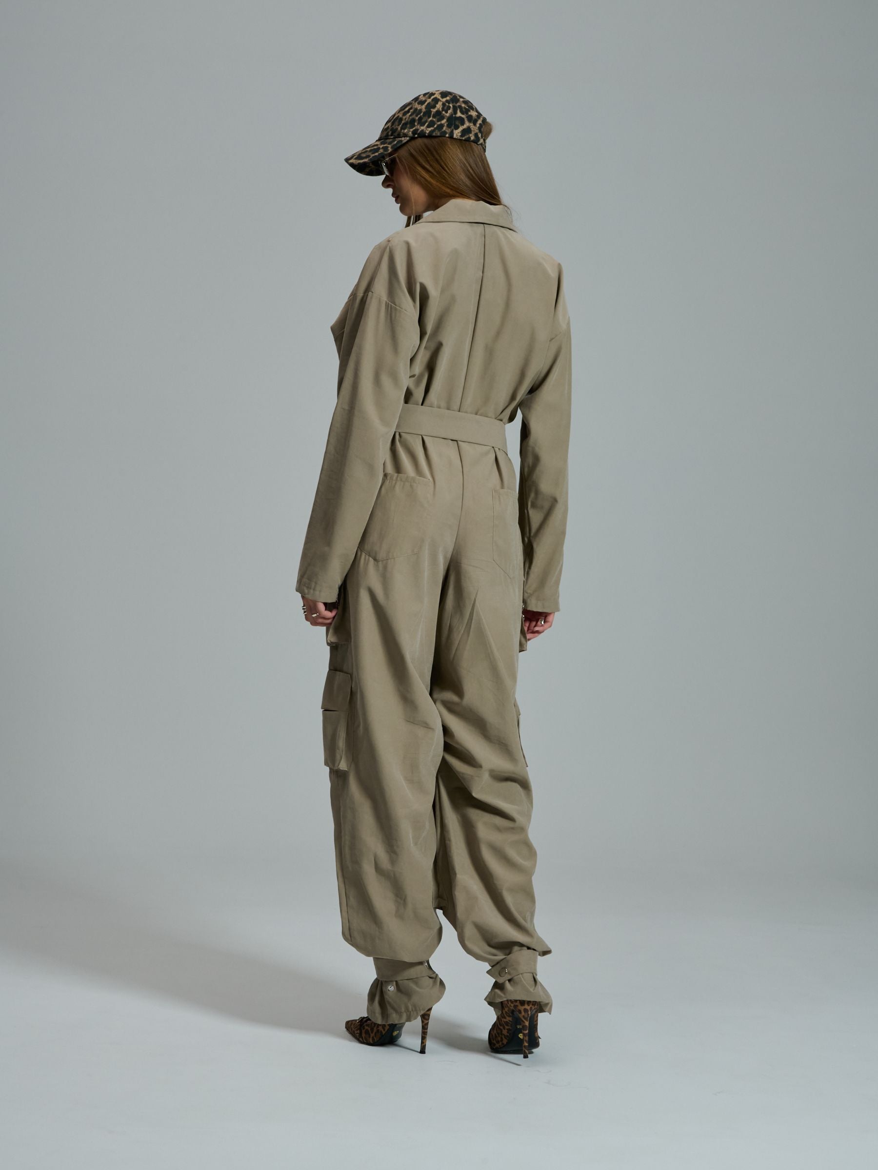 PROJECT SOMA - Flavia Beige Overall