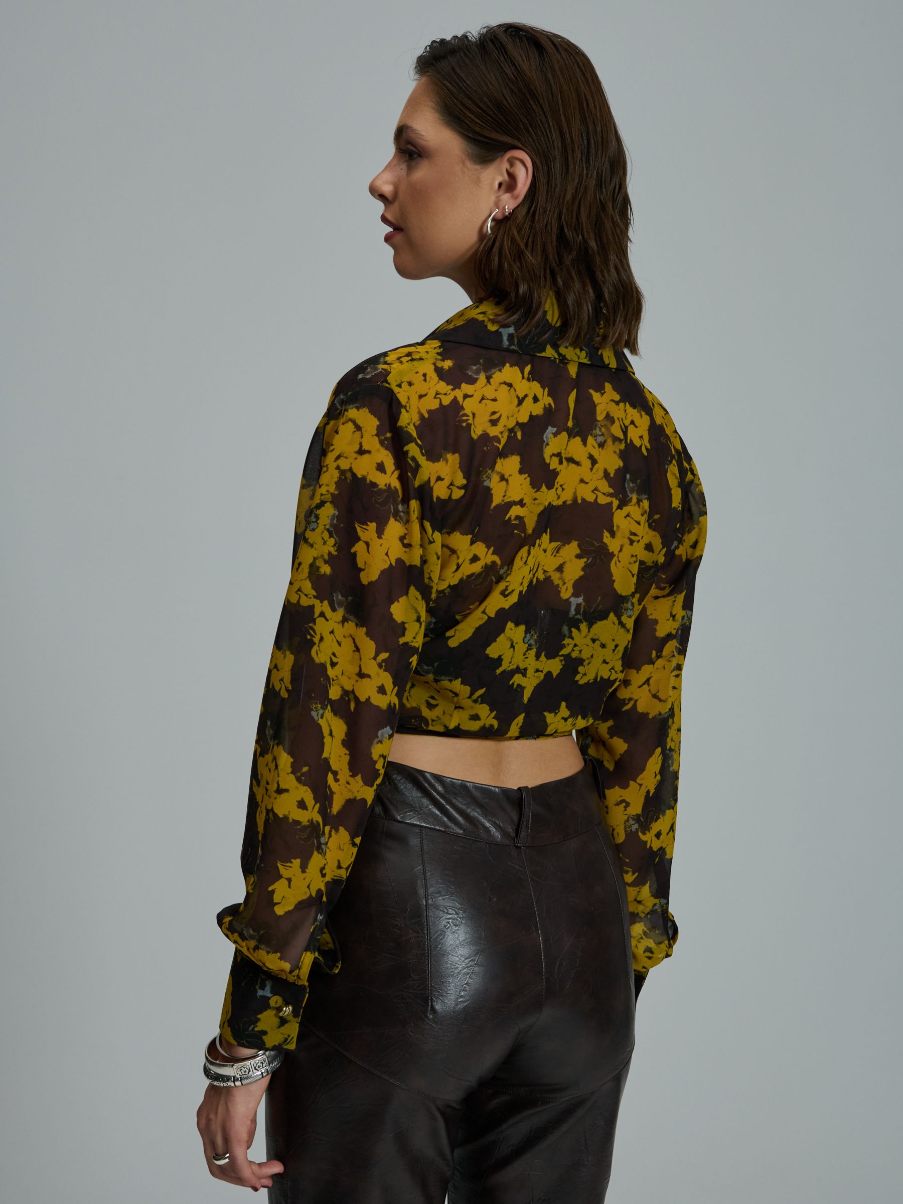 PROJECT SOMA - Serena Dark Yellow Top
