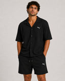 PUMA - Wardrobe Essentials Waffle Boxy Shirt Black
