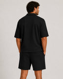 PUMA - Wardrobe Essentials Waffle Boxy Shirt Black