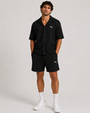 PUMA - Wardrobe Essentials Waffle Relaxed Shorts Black