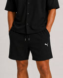 PUMA - Wardrobe Essentials Waffle Relaxed Shorts Black