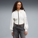 PUMA - Street Glam White Glow Hoodie Women