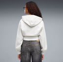 PUMA - Street Glam White Glow Hoodie Women