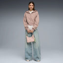 Puma women’s sandstone cropped zip hoodie with relaxed fit and minimalist logo detail, combining soft neutral tones with modern athleisure style — γυναικεία cropped ζακέτα φούτερ Puma σε απόχρωση sandstone, με κουκούλα, φερμουάρ και minimal logo, ιδανική για effortless athleisure και casual chic looks. Διαθέσιμη στο Iconic Angels Glyfada.