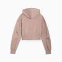 Puma women’s sandstone cropped zip hoodie with relaxed fit and minimalist logo detail, combining soft neutral tones with modern athleisure style — γυναικεία cropped ζακέτα φούτερ Puma σε απόχρωση sandstone, με κουκούλα, φερμουάρ και minimal logo, ιδανική για effortless athleisure και casual chic looks. Διαθέσιμη στο Iconic Angels Glyfada.