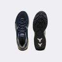Navy and black sneakers with breathable mesh panels and sculpted cushioned sole, blending retro running aesthetics with modern comfort — navy Puma sneakers με mesh λεπτομέρειες και chunky αντικραδασμική σόλα σε μπλε και μαύρους τόνους, ιδανικά για δυναμικά everyday looks με sporty χαρακτήρα. Διαθέσιμα στο Iconic Angels Glyfada.