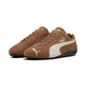 Puma Speedcat Haute Coffee Brown Sneaker with white stripes 398846-31 - Iconic Angels Glyfada