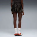 PUMA T7 balloon boxer shorts σε μαύρο με λευκές πλαϊνές λεπτομέρειες, με ψηλή ελαστική μέση και volume γραμμή για statement sporty looks — γυναικείο PUMA σορτς με μοντέρνο oversized fit.