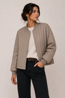 RAINS - Banja Liner Bomber W Jacket Cinder
