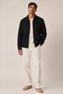 RAINS - Tech Woven Overshirt Men Black