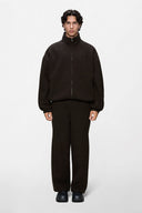 RAINS - Unisex Fleece Zip Jacket Bark