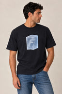 RAINS - Classic T-Shirt Liquid Black