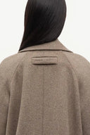 SAMSOE SAMSOE - Sahannen Coat Lead Grey Melange
