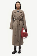 SAMSOE SAMSOE - Sahannen Coat Lead Grey Melange