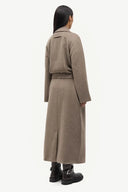 SAMSOE SAMSOE - Sahannen Coat Lead Grey Melange
