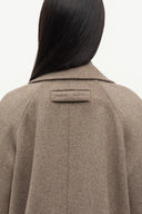 SAMSOE SAMSOE - Sahannen Coat Lead Grey Melange