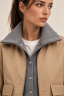 SAMSOE SAMSOE - Sabianco Jacket Lead Grey