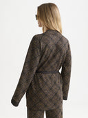 SCOTCH & SODA - Jacquard Knitted Belted Jacket