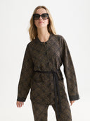 SCOTCH & SODA - Jacquard Knitted Belted Jacket