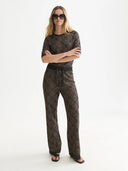 SCOTCH & SODA - Jacquard Knitted Relaxed Fit Trousers