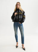SCOTCH & SODA - Jacquard Zip Jacket Meteorite