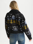 SCOTCH & SODA - Jacquard Zip Jacket Meteorite