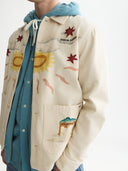 SCOTCH & SODA - Printed Cotton Twill Overshirt